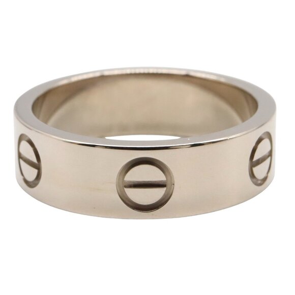 CARTIER 18k White Gold Love Ring - Picture 3 of 8